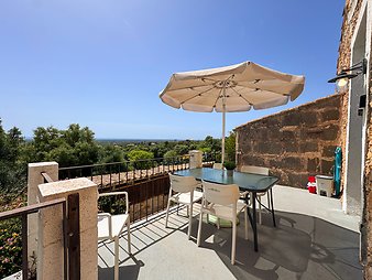 Finca Cas Pages des Pujol: Es Pujol - NAlejandra- Terrassentörchen