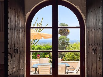Finca Cas Pages des Pujol: Es Pujol - En Pedro- Ausblick aufs Meer