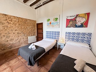 Finca Cas Pages des Pujol: Es Pujol En Pedro-Schlafzimmer Doppel-Schrank