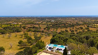 Finca Cas Pages des Pujol: Flug mit der Drohne