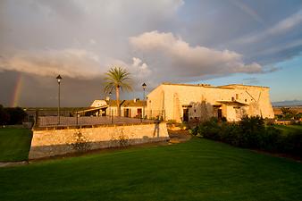 Finca Sa Franquesa Vella: Regenbogen
