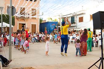 Finca Sa Franquesa Vella: Kinder auf dem Melonenfest