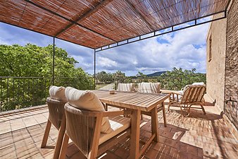 Finca Vistalegre Nou: Can Pilota- Blick von der Terrasse