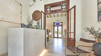 Finca Vistalegre Nou: Empfang und Frühstück