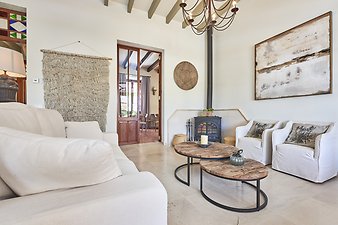 Finca Vistalegre Nou: Aufenthaltsraum