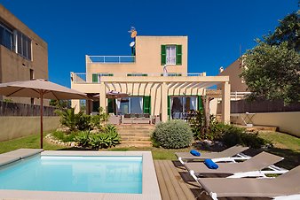 Ferienhaus Sa Copinya: Poolbereich Sa Copinya