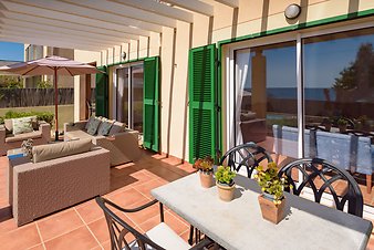 Ferienhaus Sa Copinya: Sa Copinya- Terrasse