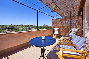 Finca Vistalegre Nou: Cala Bota- Terrasse