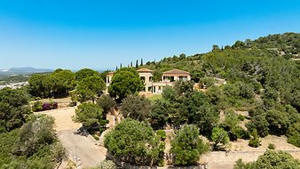 Finca Es Puig d'es Call: Flug mit der Drohne