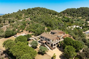 Finca Es Puig d'es Call: casa 152 dron Es Puig Des Call 009.JPG
