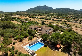 Finca Es Puig d'es Call: casa 152 dron Es Puig Des Call 010.JPG
