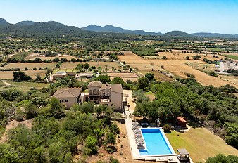 Finca Es Puig d'es Call: casa 152 dron Es Puig Des Call 011.JPG