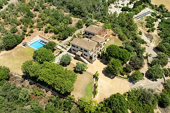 Finca Es Puig d'es Call: casa 152 dron Es Puig Des Call 013.JPG
