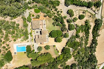 Finca Es Puig d'es Call: casa 152 dron Es Puig Des Call 017.JPG