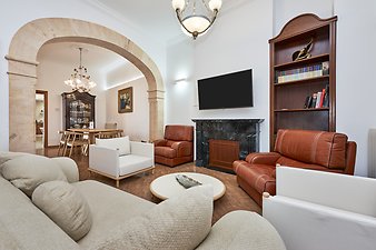 Finca Can Serra: Zugang zum Essbereich