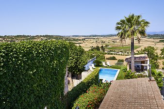 Finca Can Serra: Blick von der oberen Etage