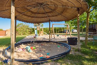 Finca Can Pere Rei: Sandkasten