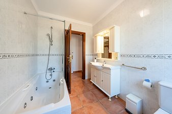 Finca Es Puig d'es Call: Bad ensuite Schlafzimmer 5