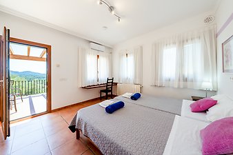 Finca Es Puig d'es Call: Schlafzimmer 7 OG, Nebengebäude