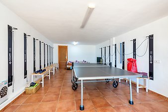 Finca Es Puig d'es Call: Der Hobbyraum