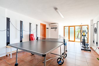 Finca Es Puig d'es Call: Der Hobbyraum