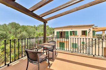 Finca Es Puig d'es Call: Terrasse