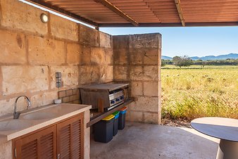 Finca Can Pere Rei: Grill auf der Finca