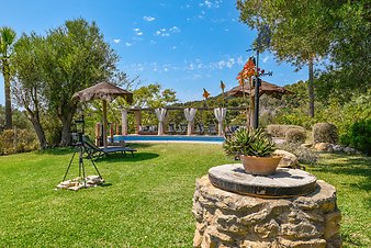 Finca Son Torrat: Blick auf das Santuari Bonany 