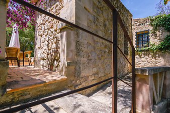 Finca Son Torrat: Terrasse Ses Solls