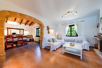 Finca Sa Fonteta: Sa Fonteta 2020 Wohnbereich
