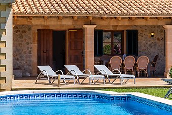 Finca Sa Fonteta: Finca Sa Fonteta bei Arta- Poolbereich
