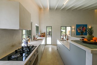 Finca Tres Pins: Küche