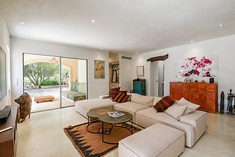 Finca Tres Pins: Wohnzimmer