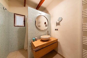 Finca Son Jorbo: Mar-Badezimmer