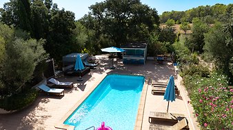 Finca Son Jorbo: Flug mit der Drohne