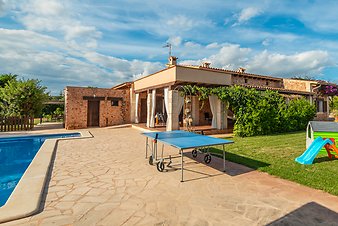 Finca Coll Doret: Aussenbad und Aussendusche
