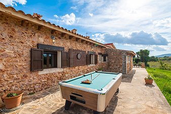 Finca Coll Doret: Billardtisch