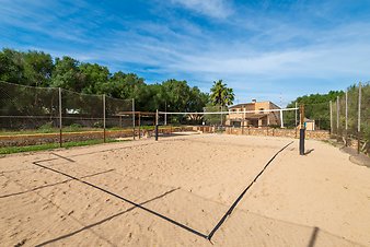 Finca Predio Ca Na Lluca: Beachvolleyball