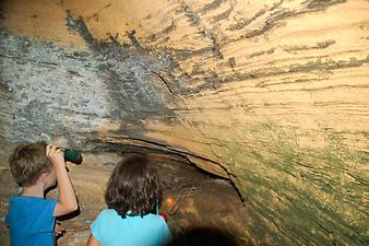 Finca Es Rafal Roig: noch zu sehen in der Höhle