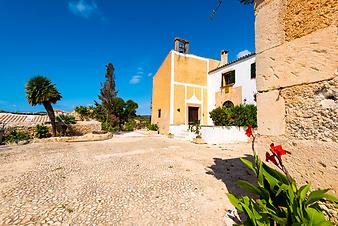 Finca Cas Pages des Pujol: Flusskiesel