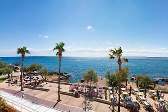 Panoramaansicht vom Balkon