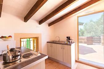 Finca Son Cifre Nou: Küche der Ferienwohnung