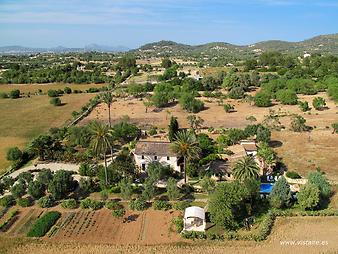 Finca Es Pla de Llodra: Luftbild