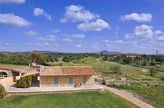 Finca Sa Franquesa Vella: Blick auf Sa Franquesa Nova