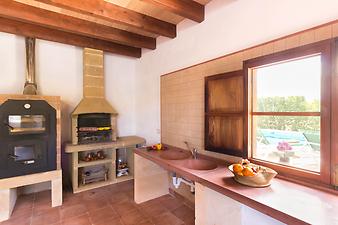 Finca Sa Cova Nova: Grill und Ofen