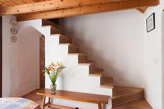 Finca Can Cremat: Treppe ins OG