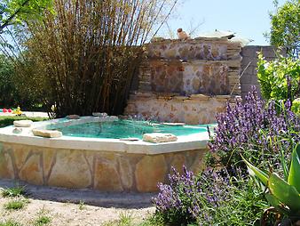 Finca Es Tarongers: Brunnen der Finca