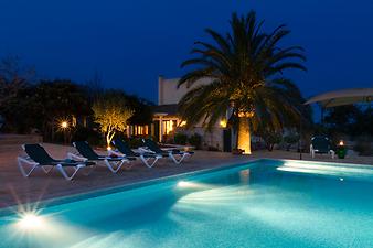 Finca Es Collet: ein Bad im Dunkeln