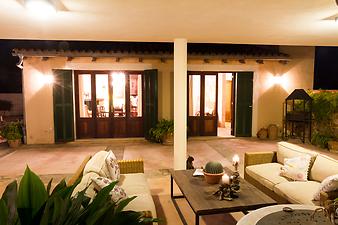 Finca Es Collet: Esszimmer der Finca