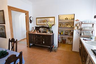 Finca Es Collet: Küche der Finca